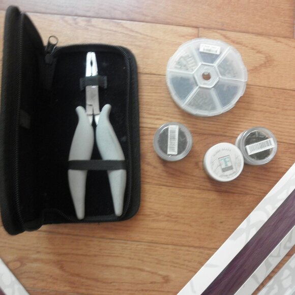 5 - Twisted Fringe 20 inch 100 % human remy hair with kit - Picture 2 of 6